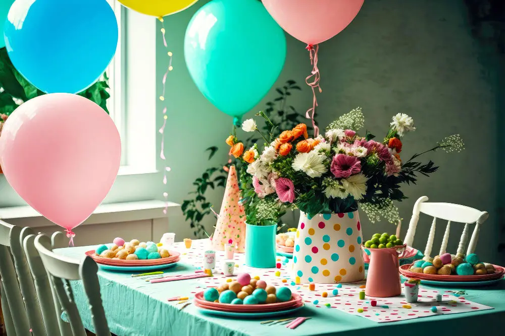 What Types of Flowers Work Best for Decorating a Birthday Party